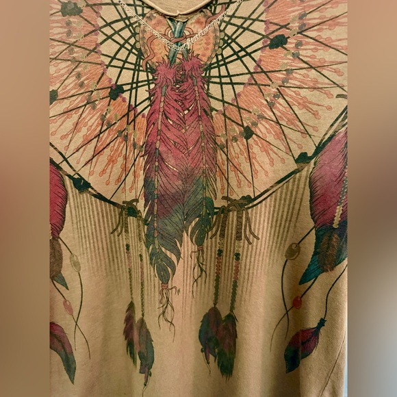 Brown Dreamcatcher Graphic Tee - Picture 15 of 16
